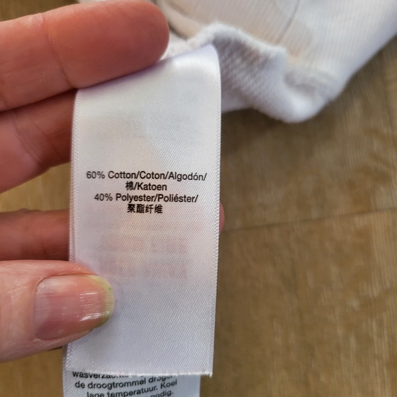 DKNY Sport White Dress with Side Stripes Size Large - Picture 9 of 10